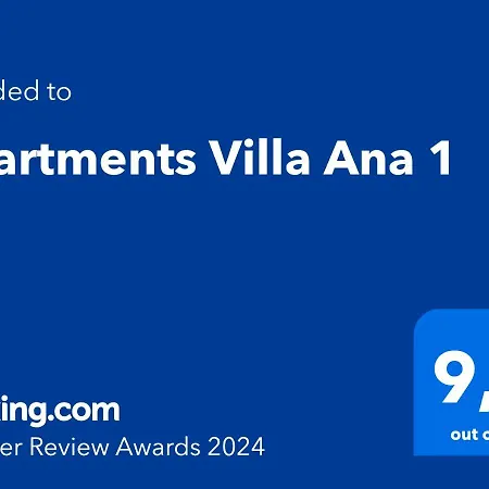 Ana 1 Apartment Cavtat